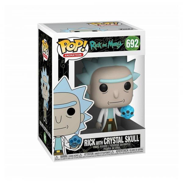 Funko POP! Rick and Morty: Rick with Crystal Skull
